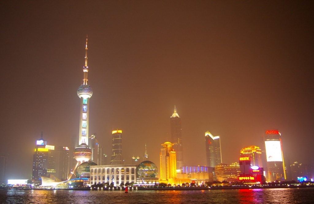 上海夜景　