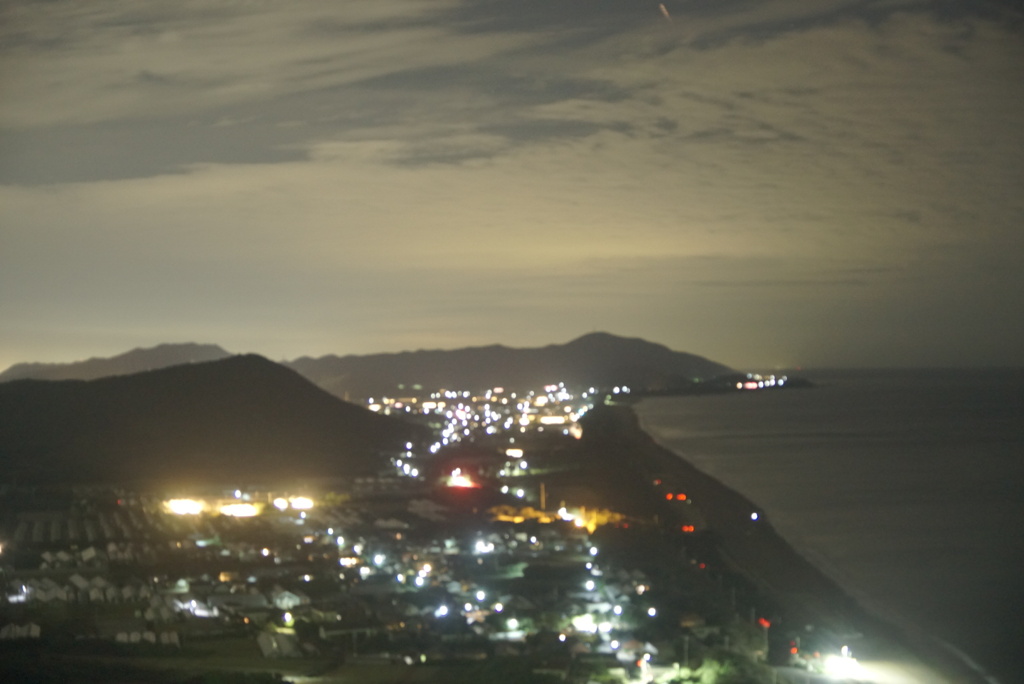 渥美半島のとある夜景