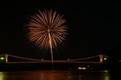 美濃市花火大会2013-1