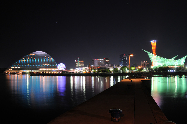 神戸モザイク夜景