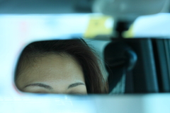 A rearview mirror
