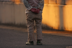 夕方の散歩