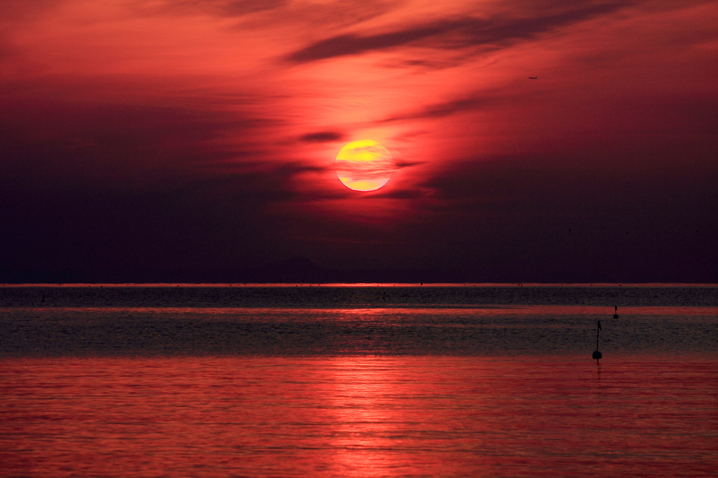 夕陽