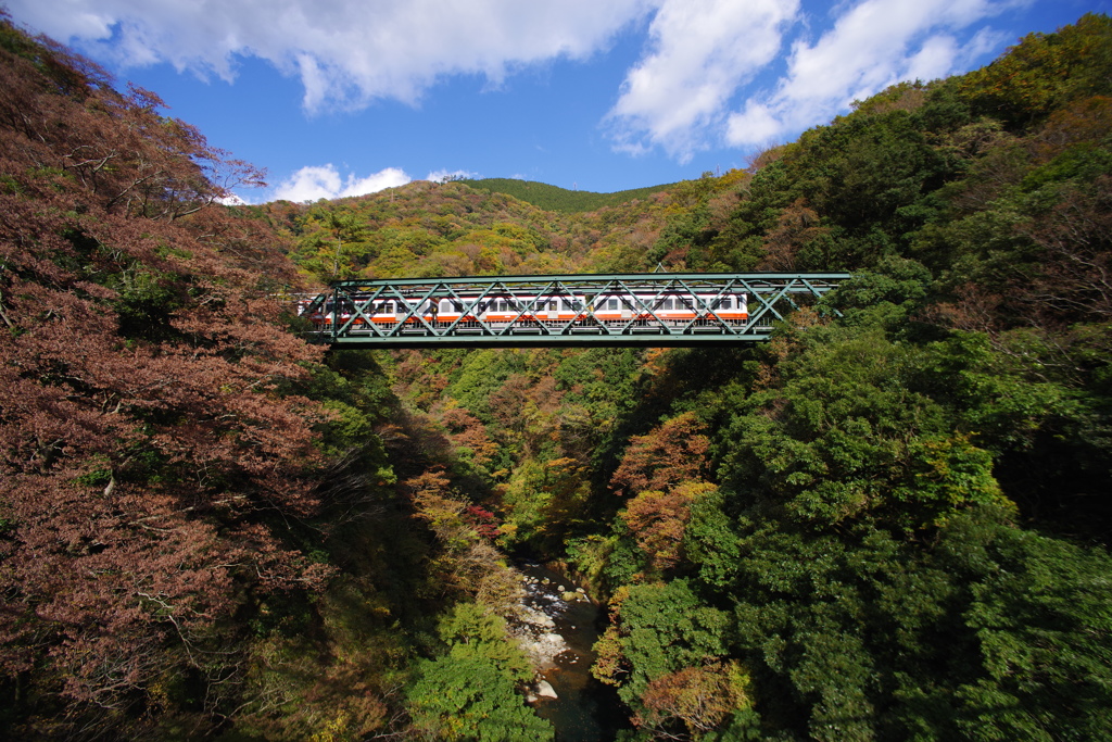 箱根登山鉄道　早川橋梁