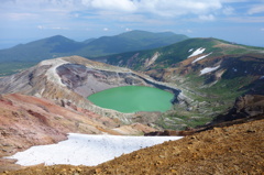 蔵王連峰　御釜