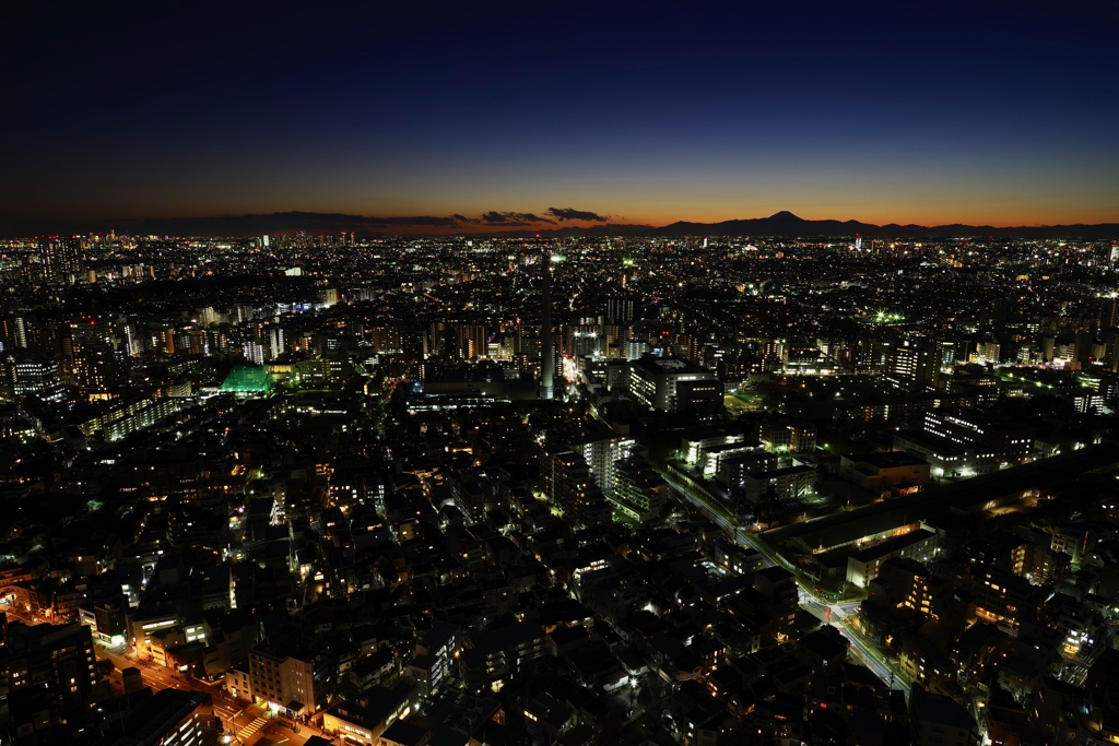 目黒の夜景