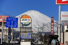 富士山のある風景