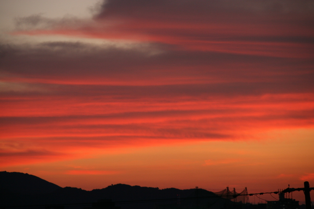 夕焼け空