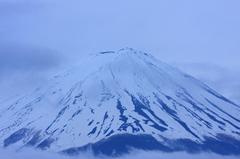 早朝の富士山