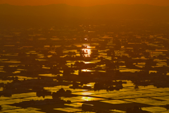 穏やかな夕暮れ