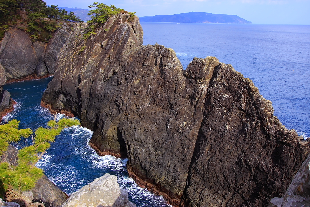 碁石海岸　雷岩