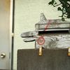 wood dog post