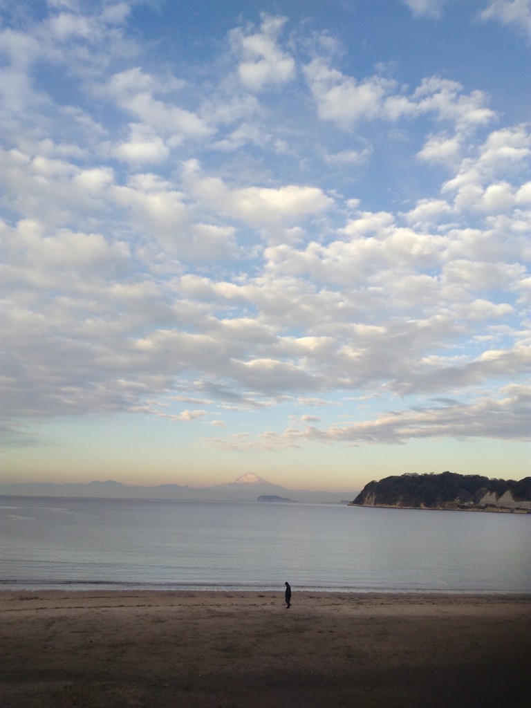 今朝の富士山