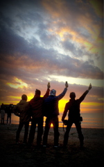 影絵小屋・逗子海岸