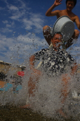 氷水バケツチャレンジ