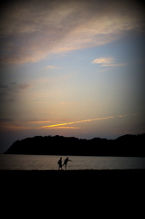 影絵小屋・逗子海岸