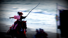 逗子海岸　流鏑馬2012