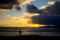 影絵小屋・逗子海岸