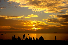 影絵小屋・逗子海岸