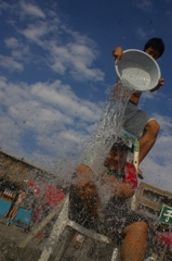 氷水バケツチャレンジ！