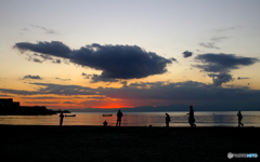 影絵小屋・逗子海岸