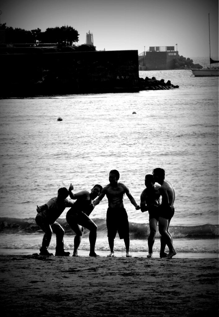 影絵小屋・逗子海岸