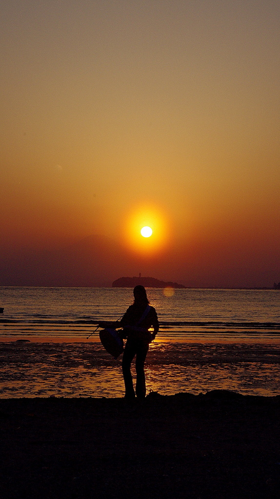 影絵小屋･逗子海岸