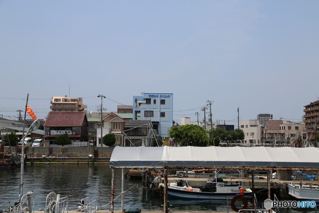 明石港