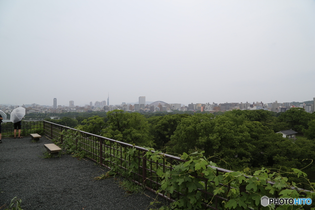 福岡城跡天守台