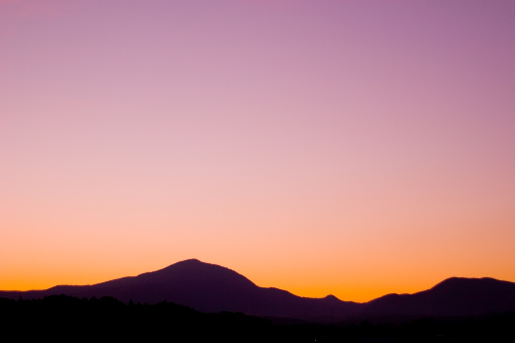 夕暮れ
