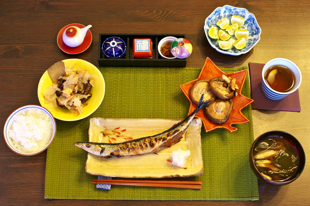 秋色昼ごはん