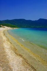 恐山　宇曽利湖