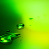 緑の水滴