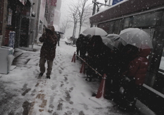 札幌・冬・路上