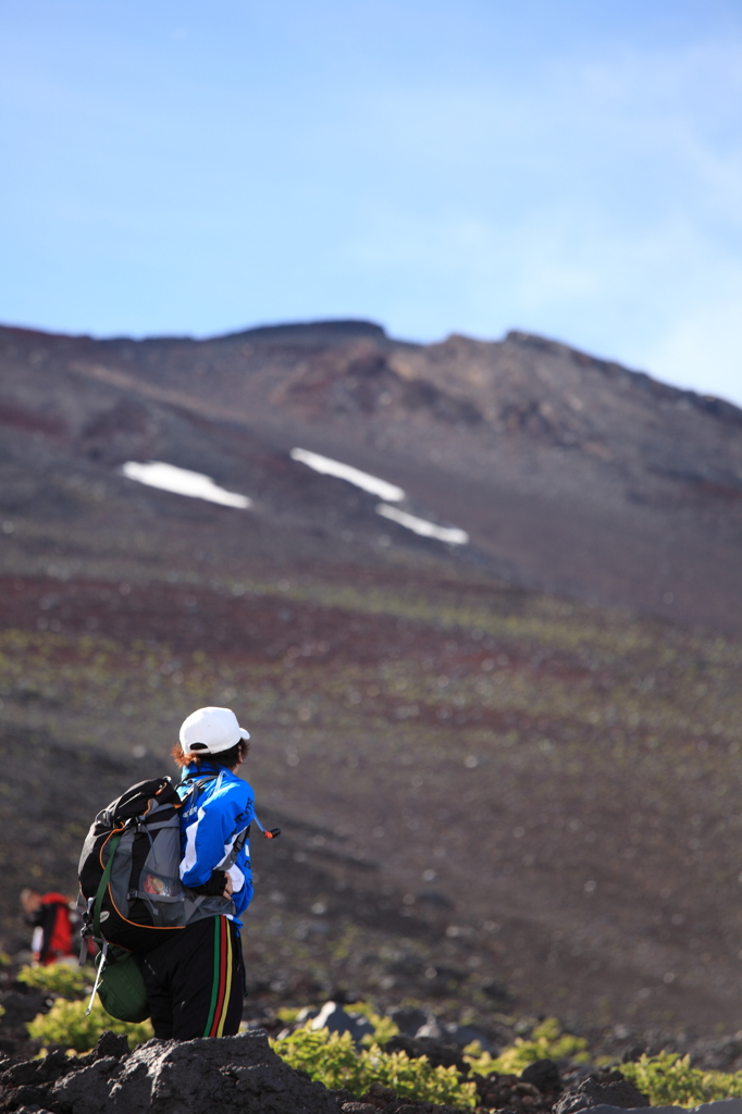 山の頂