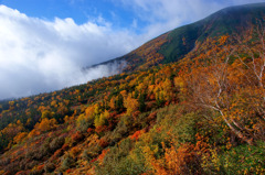 錦秋の秀峰