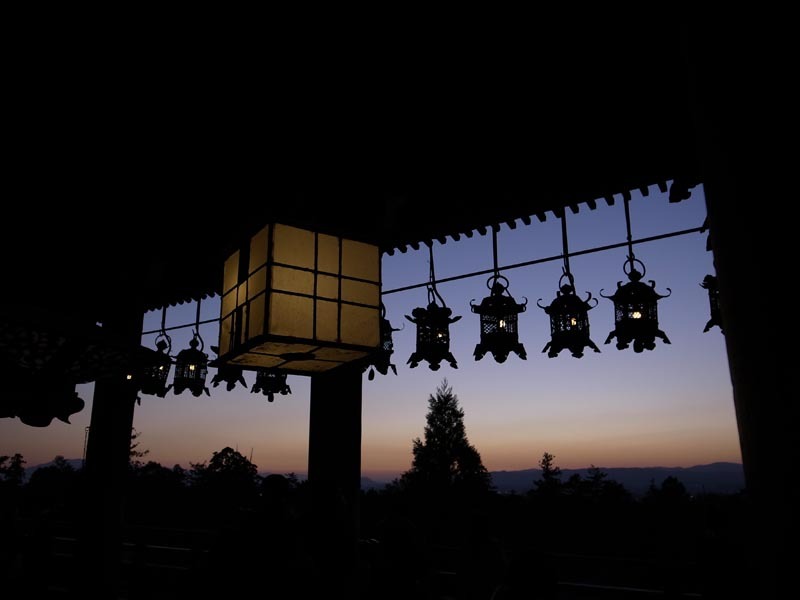 二月堂から見た夕景３