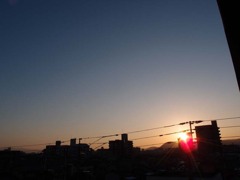 夕焼け