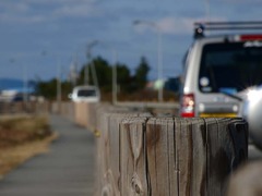 海岸で見た風景