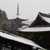 雪化粧　瑠璃光寺