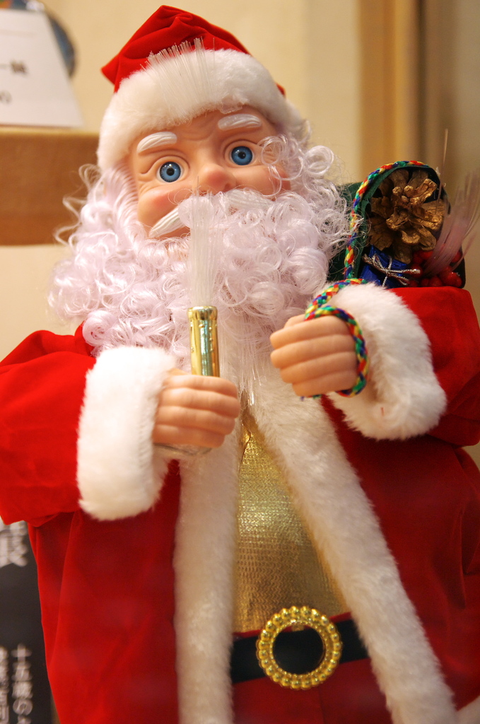 Blue-Eye Santa Claus