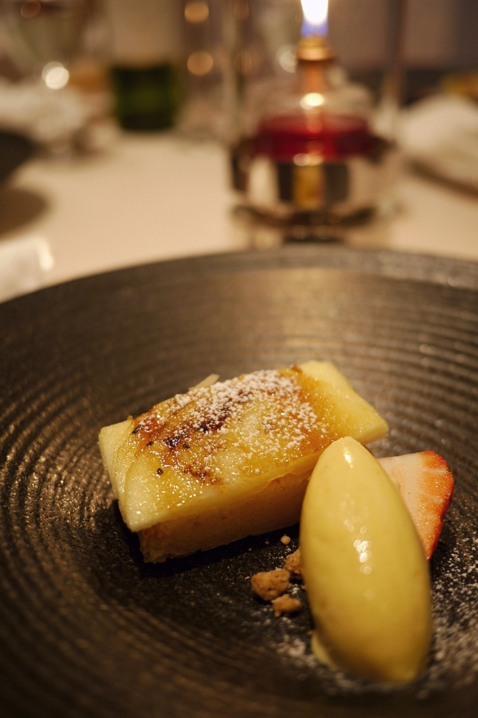 Dessert of French cuisine