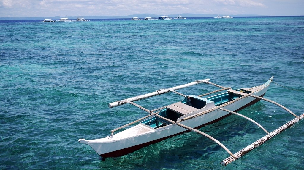 Boat on 海