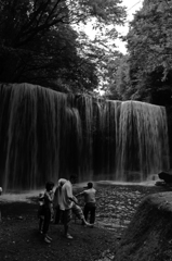 夏の鍋ヶ滝