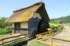 巾着田の水車