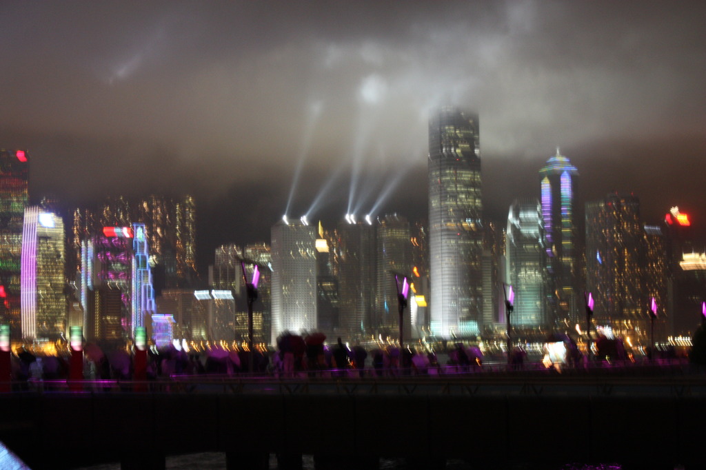 香港の夜景
