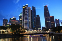 シンガポールの夜景