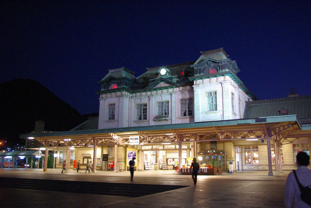 レトロな駅