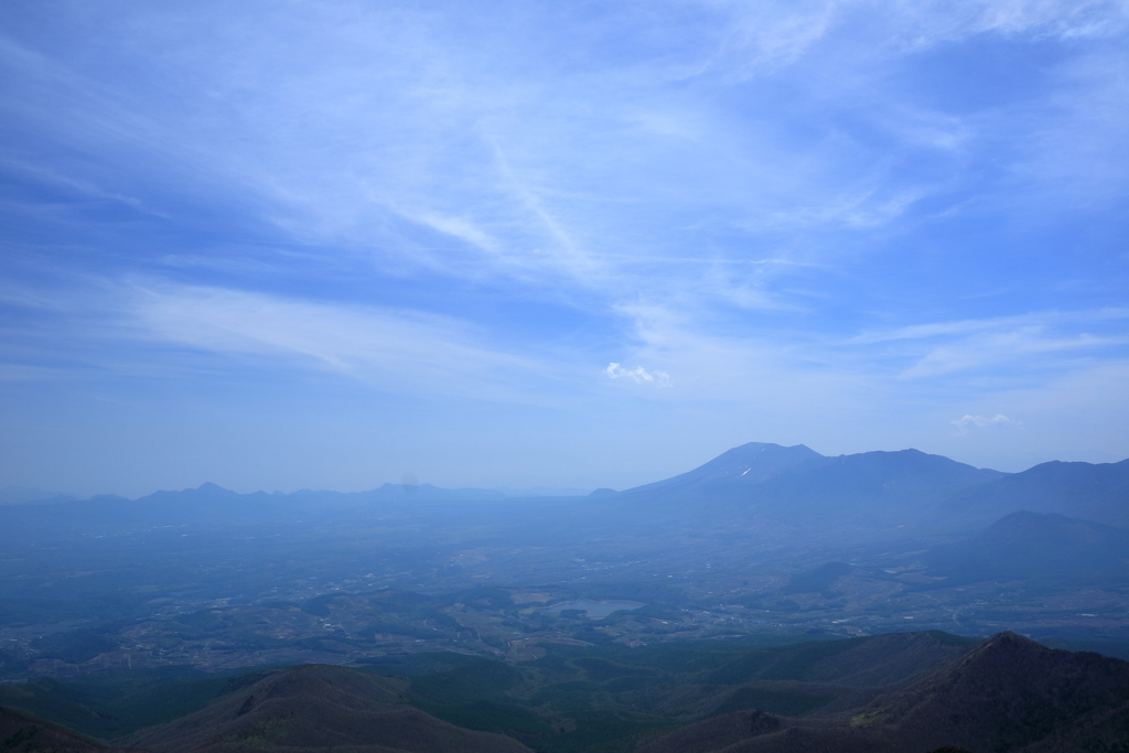 四阿山山頂