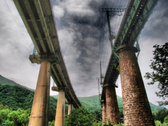 鉄道橋の風景